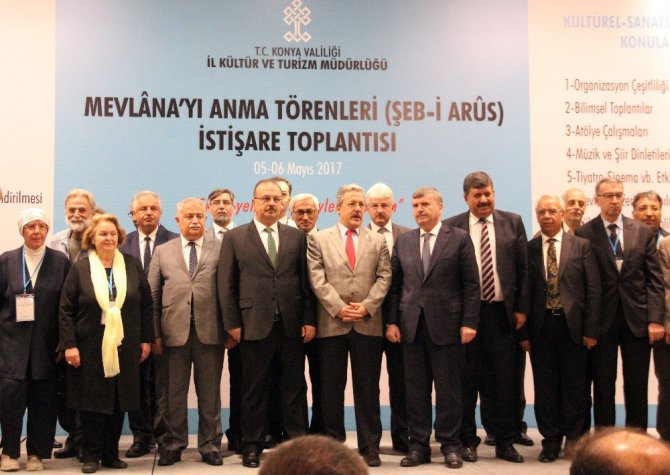 Mevlana’yı Anma Törenleri İstişare Toplantısı düzenlendi