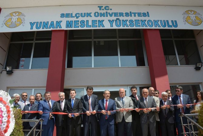 Selçuk Üniversitesi Yunak MYO açıldı