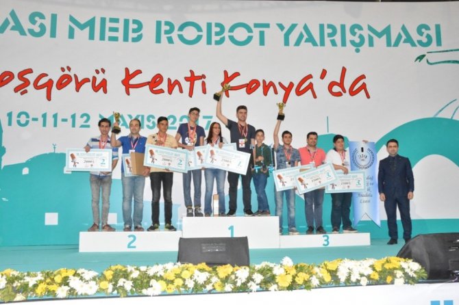 11. uluslararası robot yarışması sona erdi