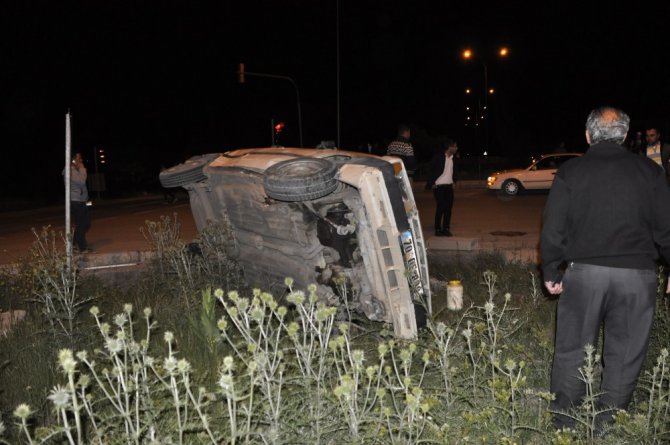 Seydişehir’de trafik kazası: 3 Yaralı