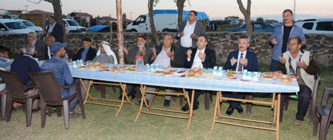 Aksaray’da tarım işçileri iftar sofrasında buluştu