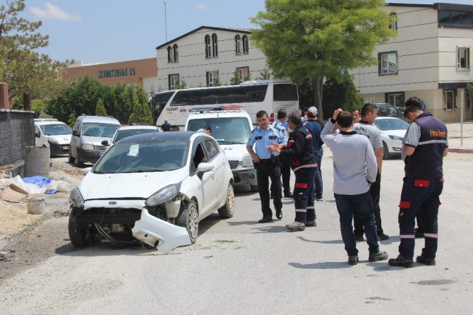 Konya’da polis-şüpheli kovalamacası