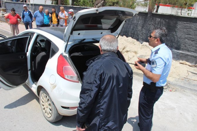 Konya’da polis-şüpheli kovalamacası