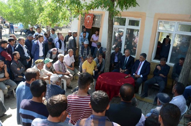 Ereğli’de dolu yağışının ardından arazide incelemeler sürüyor
