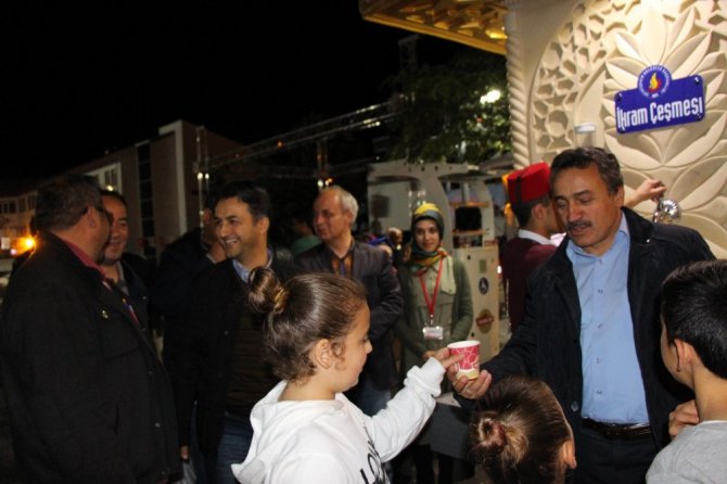 Seydişehir’de İkram Çeşmesinden kışın çorba, yazın şerbet akacak