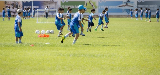 Selçuklu spor okullarında yaz dönemi