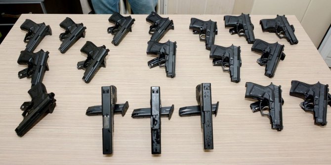 PKK’nın silah taşıyıcısı 18 tabancayla Aksaray’da yakalandı