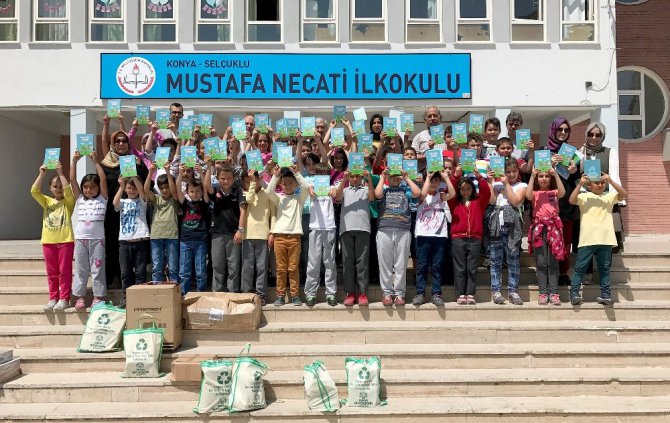 Konya’da okullarda 11 ton atık pil toplandı