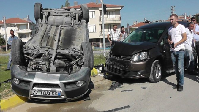 Kulu’da trafik kazası: 4 yaralı