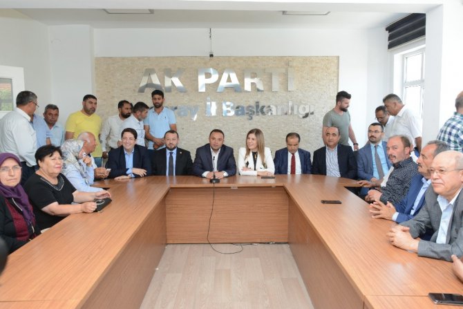 AK Parti Aksaray İl Başkanlığında bayramlaşma