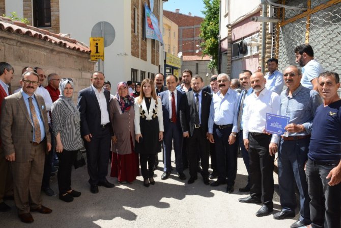 AK Parti Aksaray İl Başkanlığında bayramlaşma