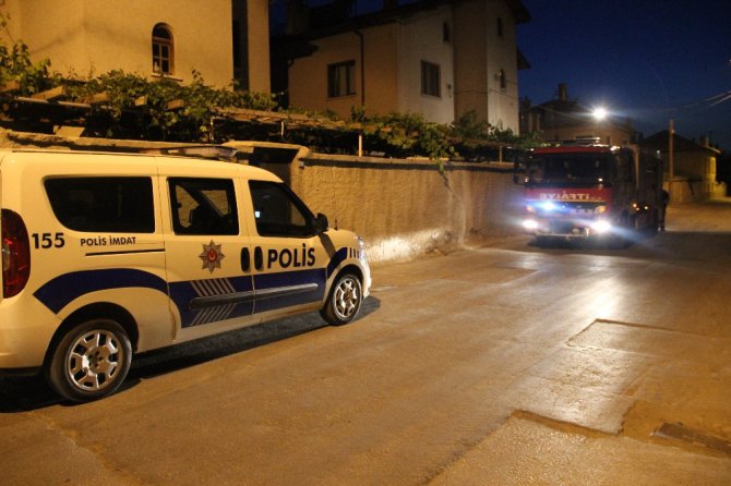 Konya’da müstakil evde yangın
