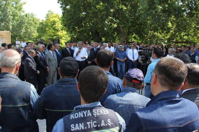 Konya Şeker’de bayramlaşma