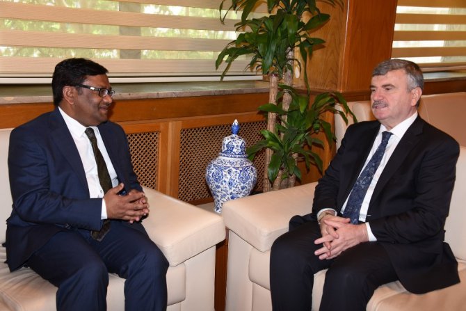 Bangladeş Büyükelçisi’nden Başkan Akyürek’e ziyaret