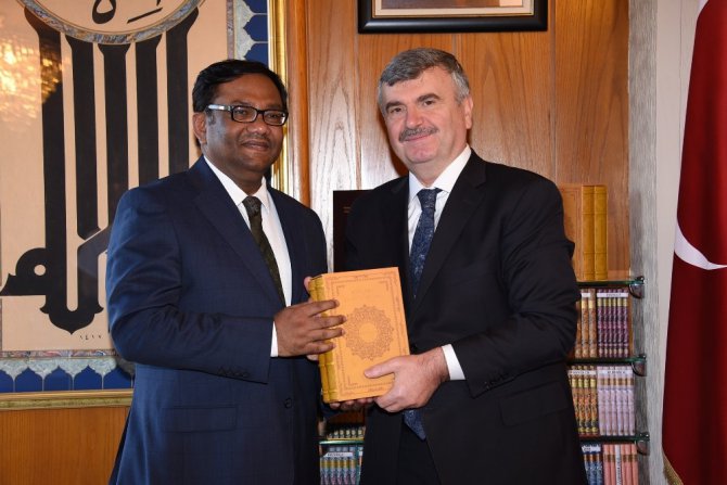 Bangladeş Büyükelçisi’nden Başkan Akyürek’e ziyaret
