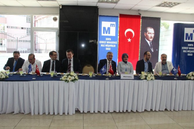 Mali müşavirler bayramlaştı