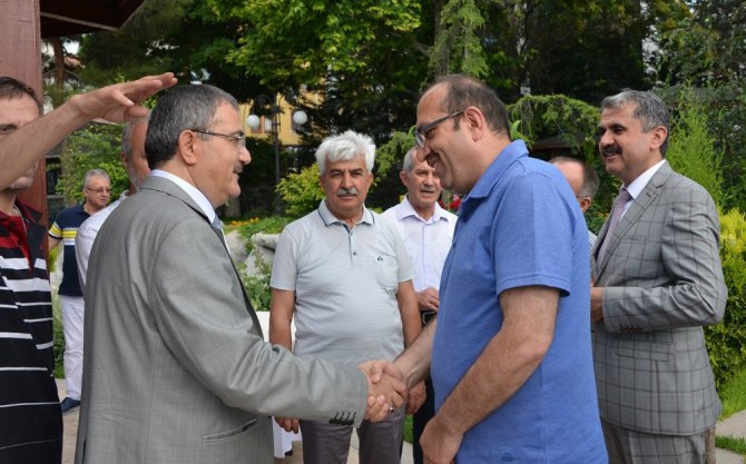 Selçuk Üniversitesinde bayramlaşma töreni