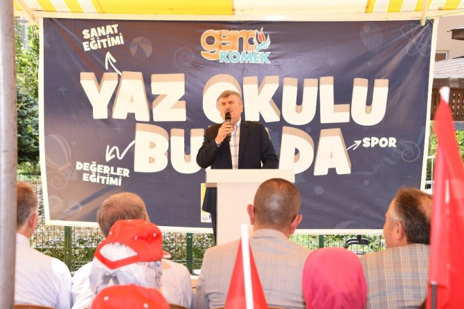 Genç KOMEK Yaz Okulunda yeni dönem başladı