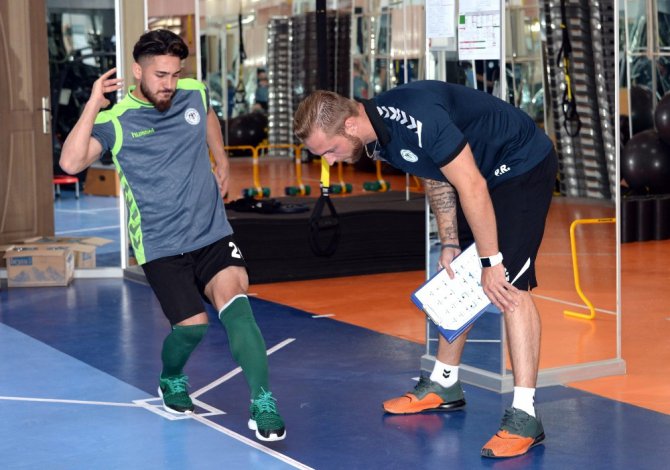 Konyaspor, laktat testinden geçti