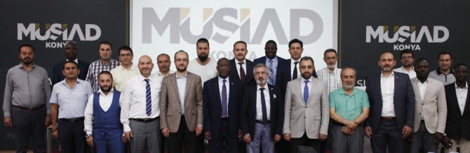 MÜSİAD Konya Şubesi Zambiya heyetini ağırladı