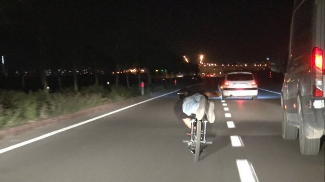 Motosikletleriyle ölümü meydan okudular