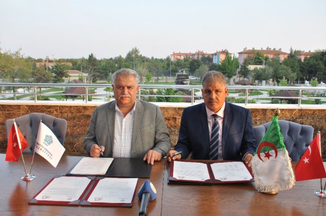 NEÜ ve Cezayir El Oued Üniversitesi arasında protokol imzalandı