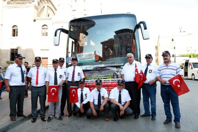 Aksaraylı gaziler Karadeniz kültür gezisine çıktı