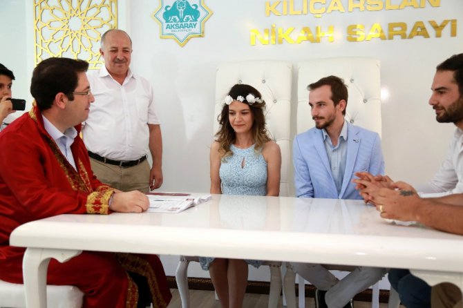 Aksaray’da rekor evlilik