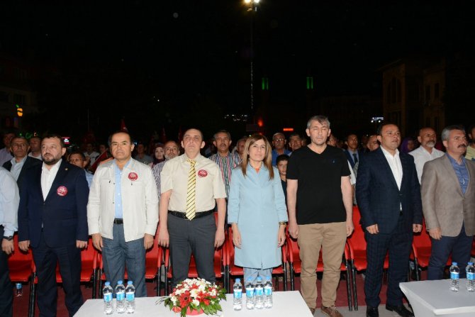 Aksaray’da 15 Temmuz şehit yakınları ve gazilerle buluşma programı