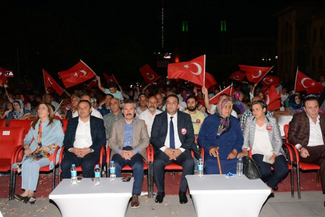 Aksaray’da 15 Temmuz şehit yakınları ve gazilerle buluşma programı