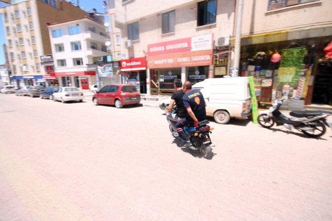 Yaralı leylek için seferber oldular