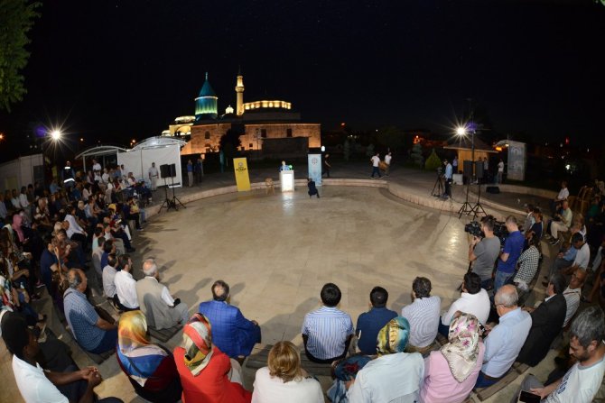 Şairler ve şiir severler Mevlana Şiir Şöleninde buluştu
