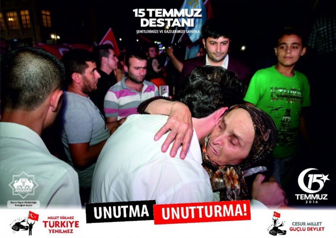 Aksaray Belediyesinden 15 Temmuz yıl dönümü programı