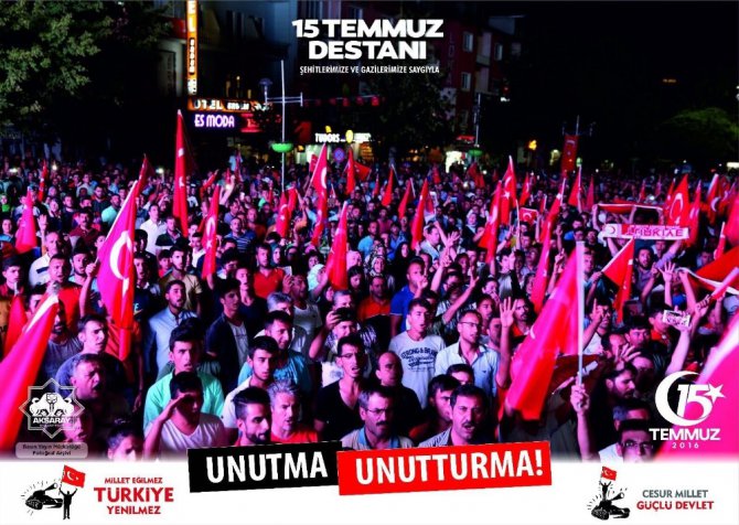 Aksaray Belediyesinden 15 Temmuz yıl dönümü programı