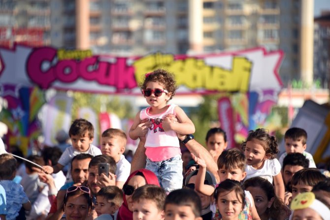 Konya çocuk festivali başladı