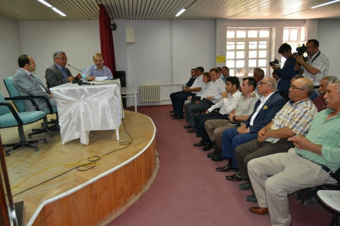 Kulu’da muhtarlarla istişare toplantısı yapıldı