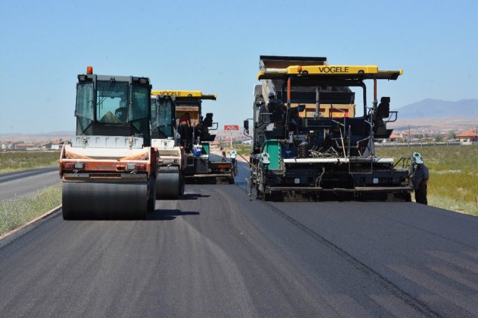 Aksaray’da OSB yolu açılışa hazırlanıyor