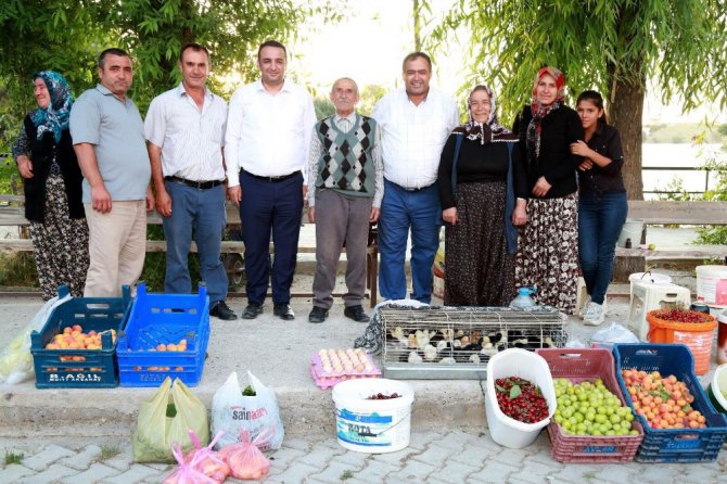 Başkan Koçak: "Üreticinin yanındayız"