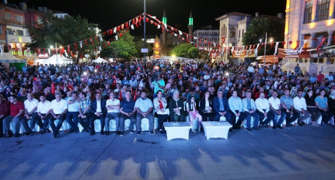 Aksaray’da 15 Temmuz anma etkinliği sürüyor
