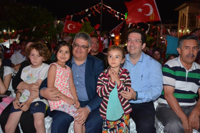 Aksaray’da 15 Temmuz anma etkinliği sürüyor