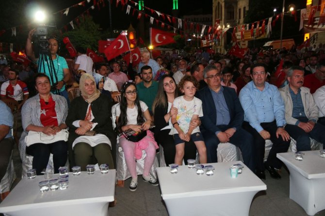 Aksaray’da 15 Temmuz anma etkinliği sürüyor