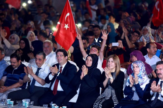 15 Temmuz Aksaray Milli İrade Meydanında anıldı
