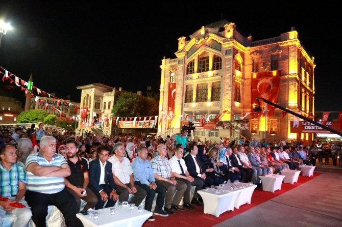 15 Temmuz Aksaray Milli İrade Meydanında anıldı