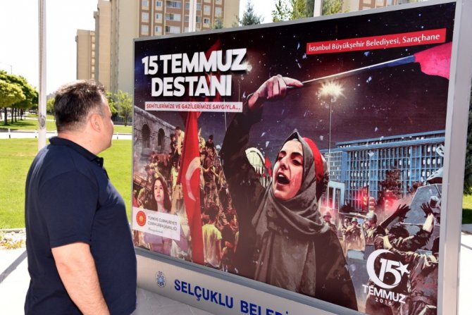 Selçuklu Belediyesi’nden 15 Temmuz destanı sergisi