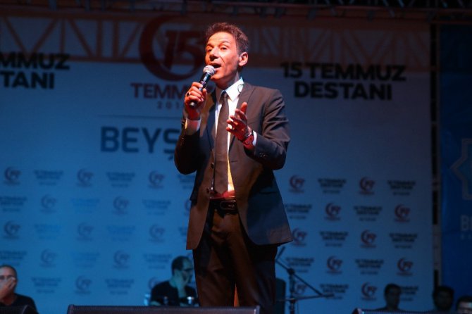 Beyşehir’de Mustafa Yıldızdoğan coşkusu