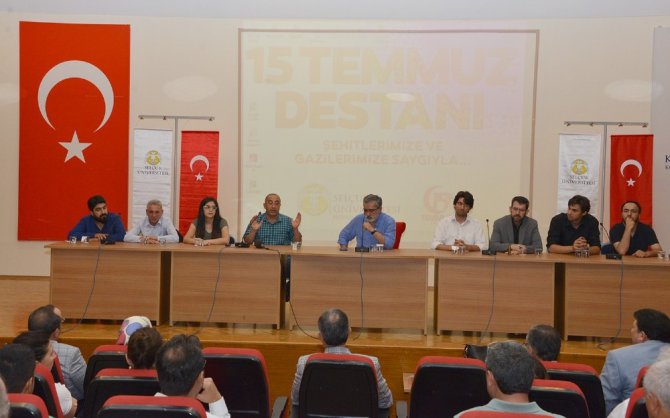 SÜ’den gazilerin dilinden 15 Temmuz ihanet gecesi paneli
