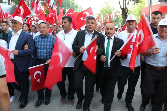 Aksaray’da 15 Temmuz destanı