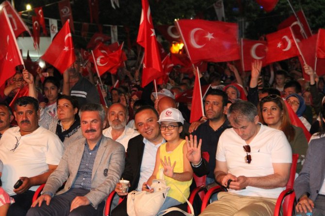 Aksaray’da 15 Temmuz destanı