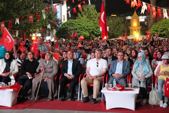 Aksaray’da 15 Temmuz destanı