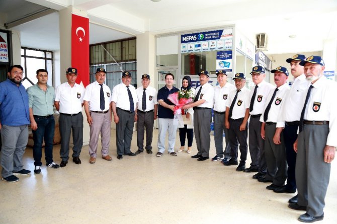 Başkan Yazgı, gaziler derneğini ziyaret etti